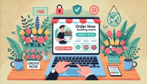 cara kirim bunga secara online