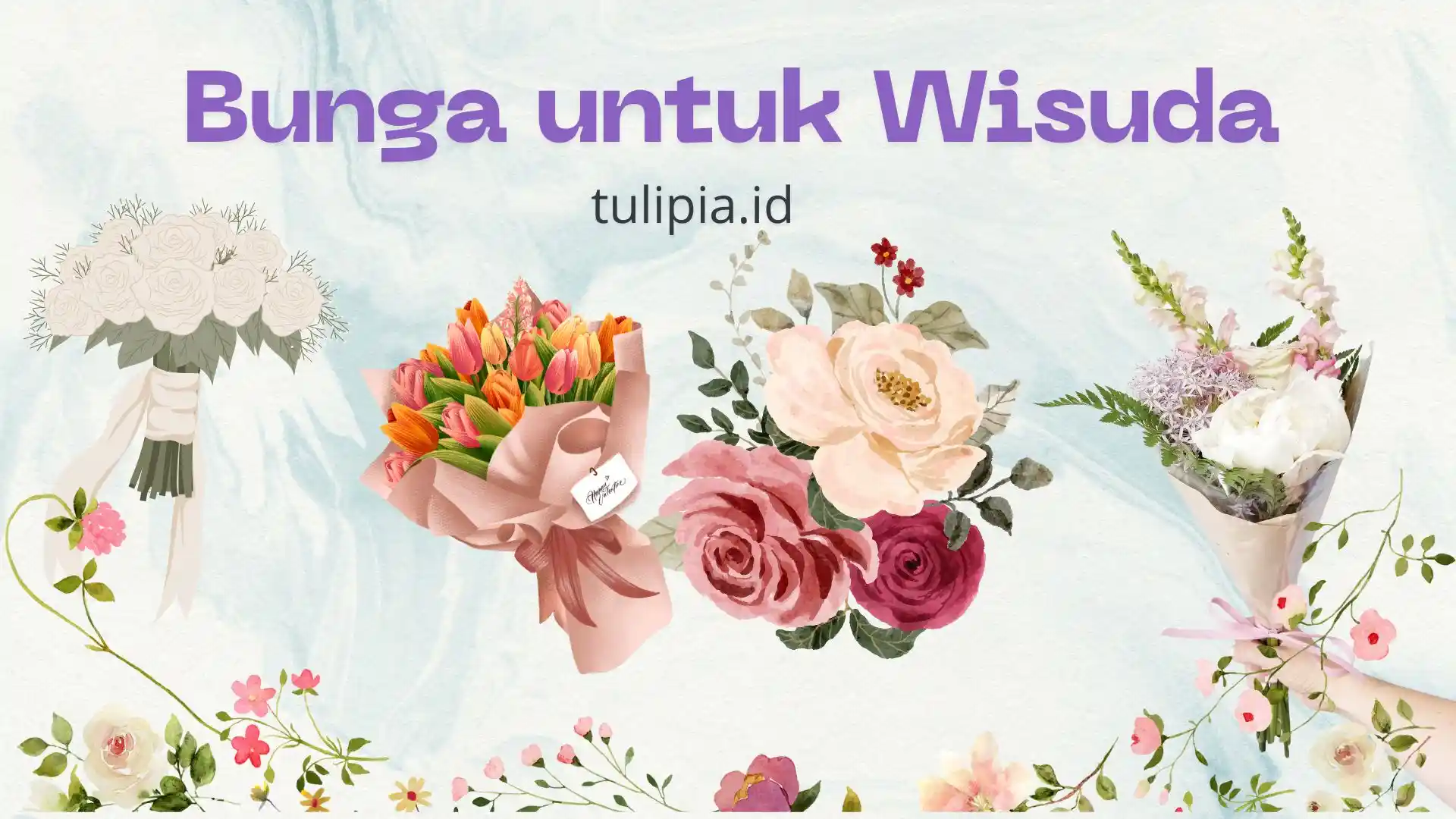 bunga untuk wisuda dan artinya