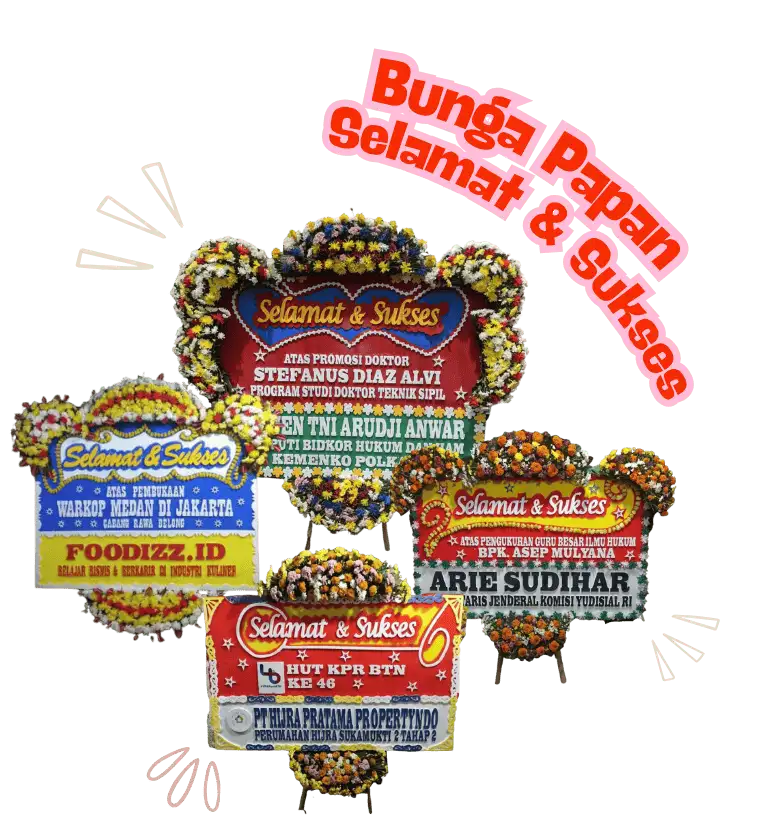 karangan bunga papan selamat bandung