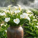 bunga calla lily bunga kalalili