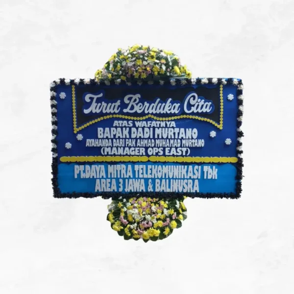 Bunga Papan Ucapan Duka Cita BDG-006