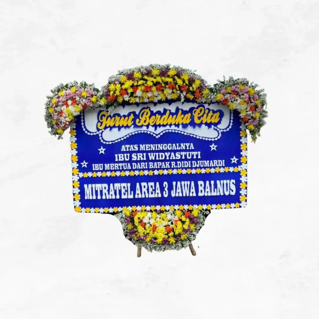 Bunga Papan Ucapan Duka Cita BDG-007