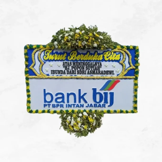 bunga papan duka cita